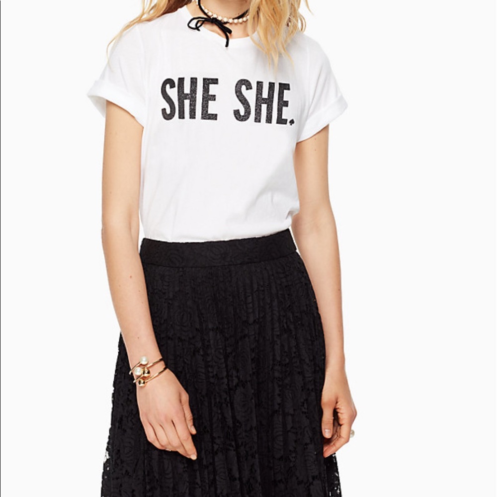 Kate Spade ‘She She’ Tee